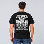 10 Years Ago We Had Steve Jobs, Bob Hope & Johnny Cash – Funny Vintage T-Shirt