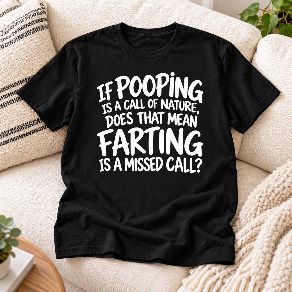 If Pooping Is a Call of Nature, Does That Mean Farting Is a Missed Call?