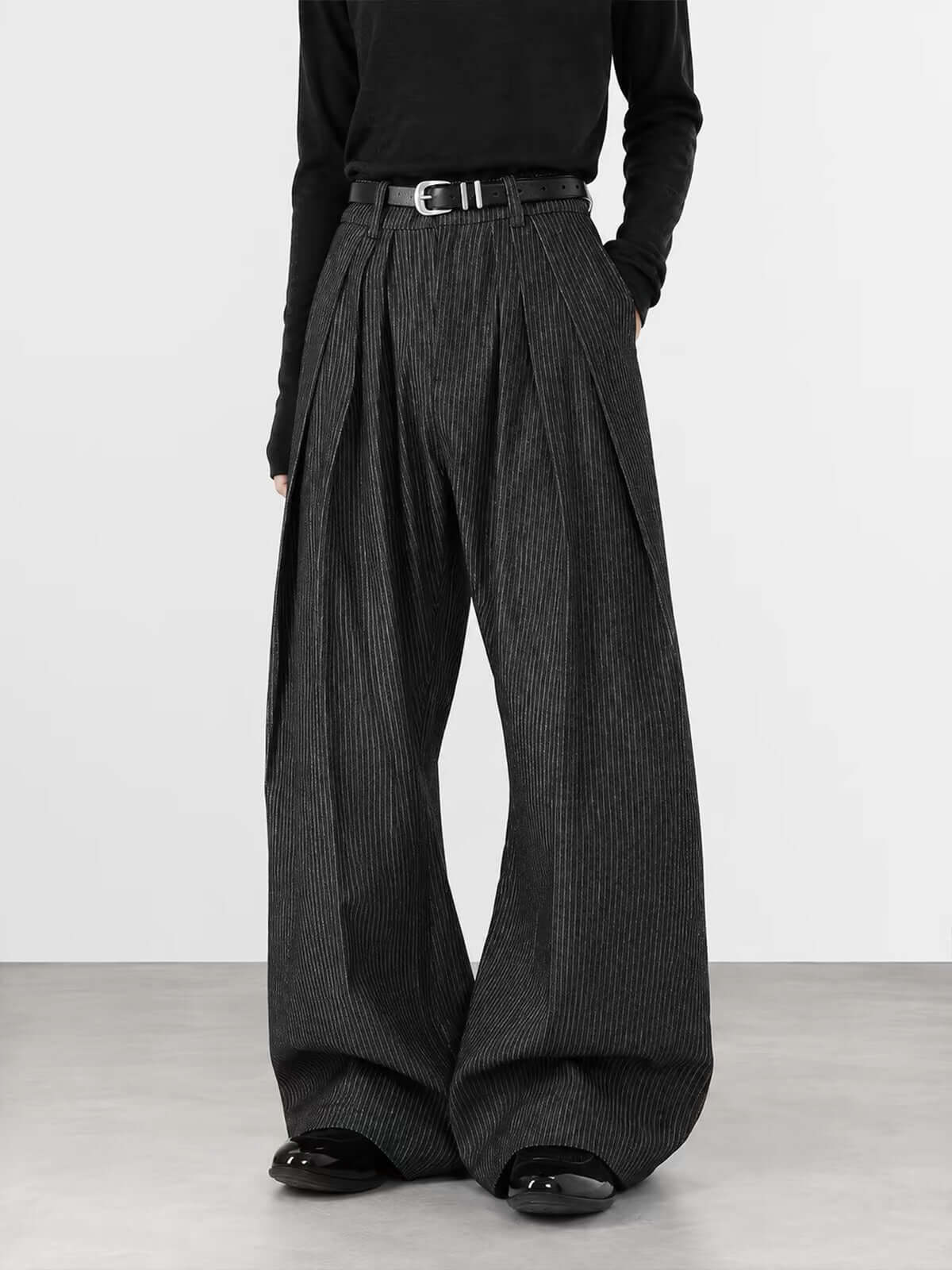 Trible Pleat Trousers — image 3