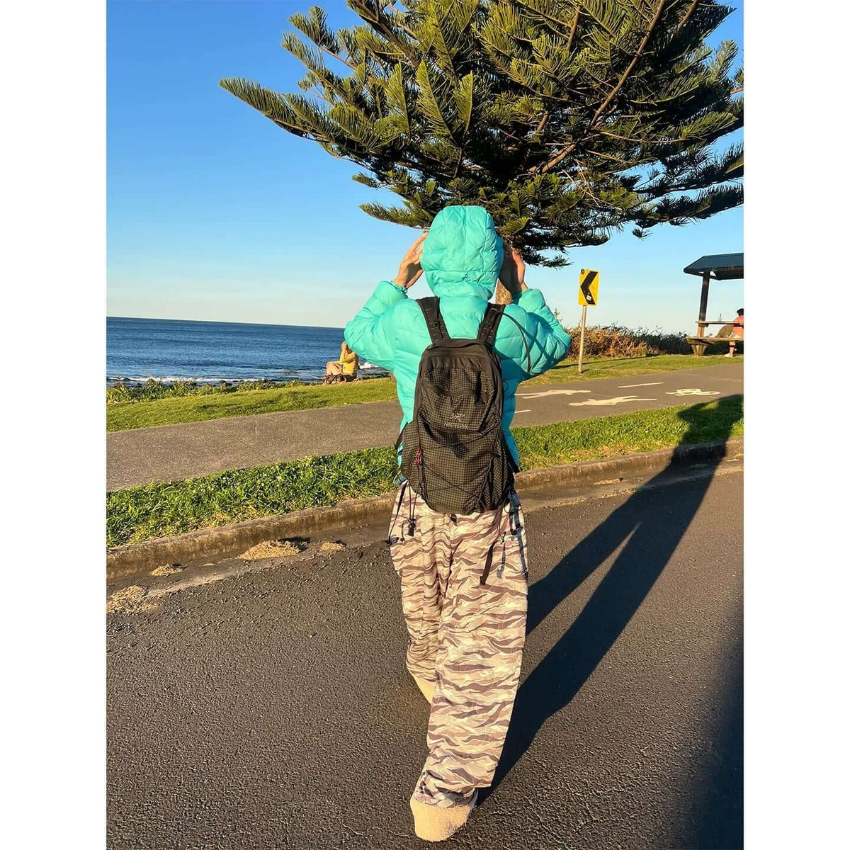 Camo Quilted Fleece Ski Pants — image 5
