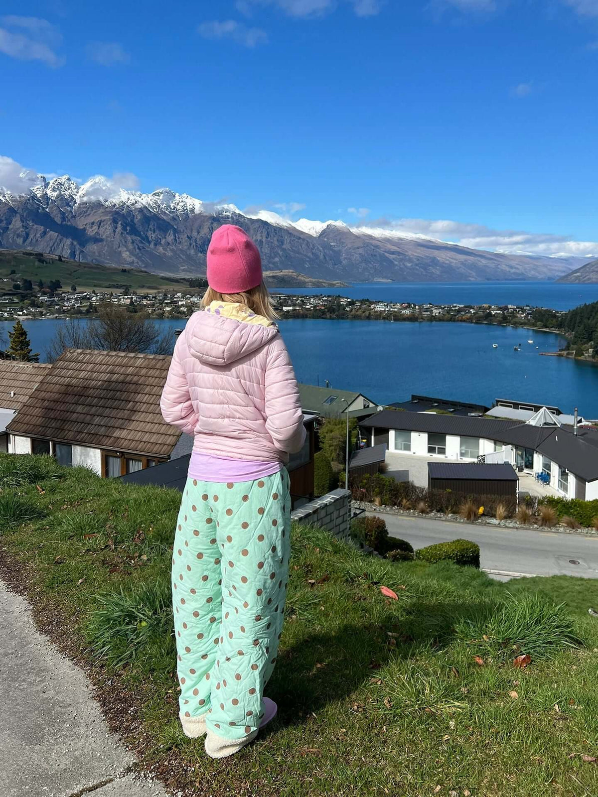 Quilted Sherpa Patchwork Ski Pants — image 2