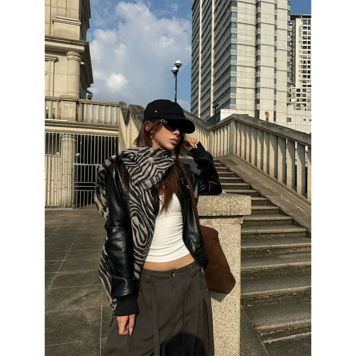 Retro Leather Jacket — image 5