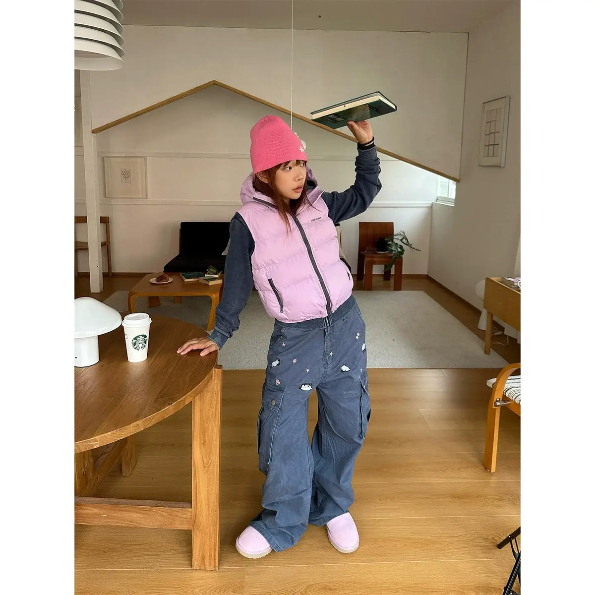 Hooded Padded Vest — image 5