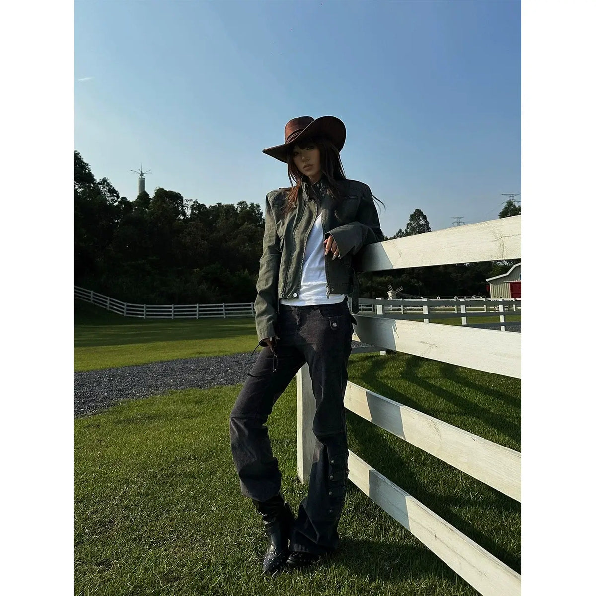 Vintage Corduroy Flared Trousers — image 2
