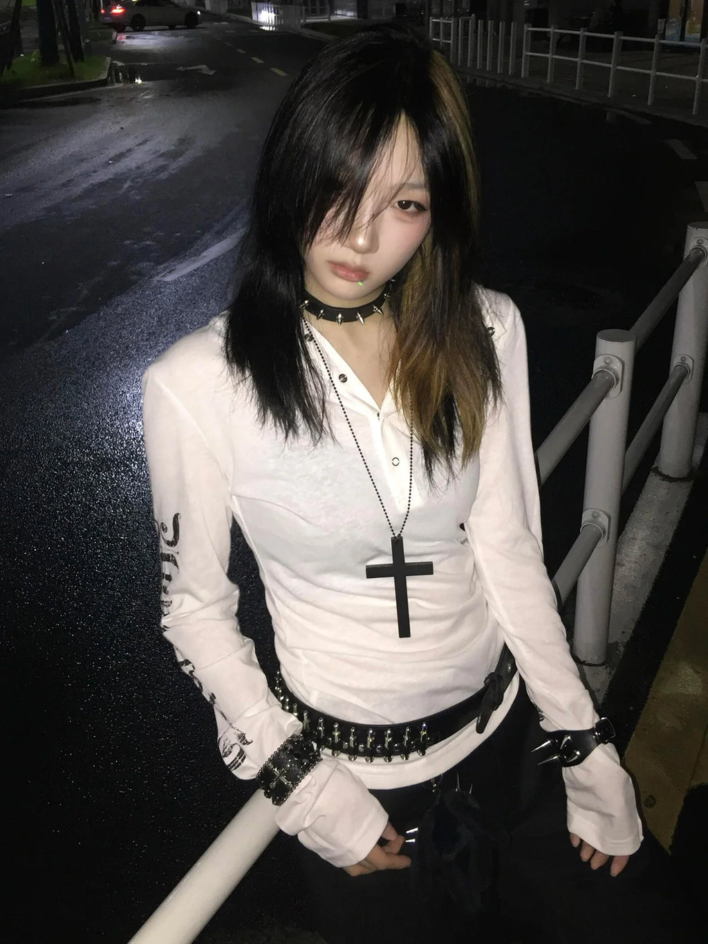 Seeslim Graphic Letter Hooded Long Sleeve
