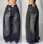 Joker Embroidered Oversized Jeans