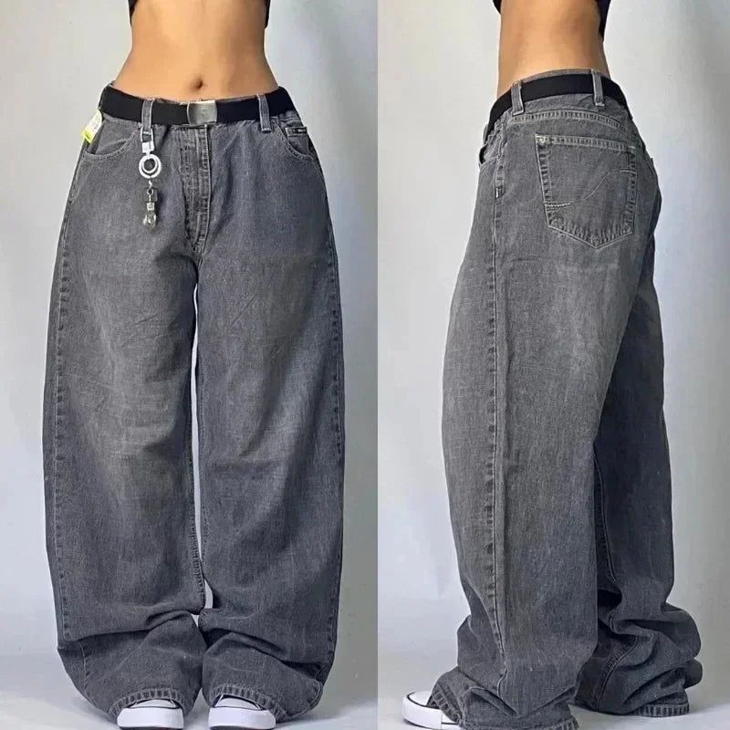 Joker Embroidered Oversized Jeans