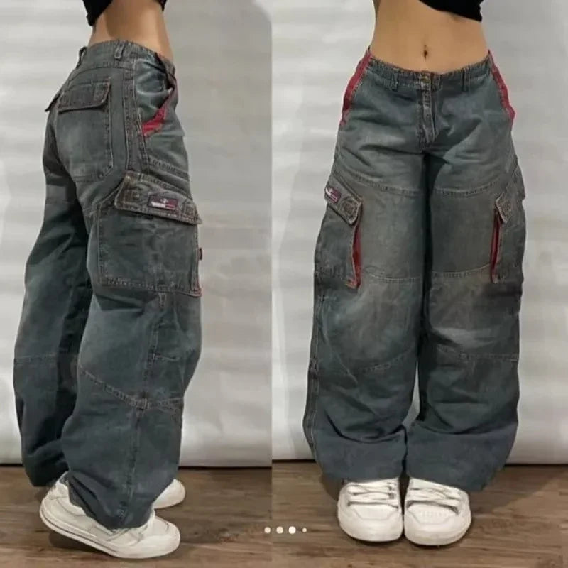 Joker Embroidered Oversized Jeans