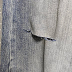 IEFB Distressed Curved Knife Jeans product detail