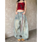 Harajuku Light Wash Baggy Jeans