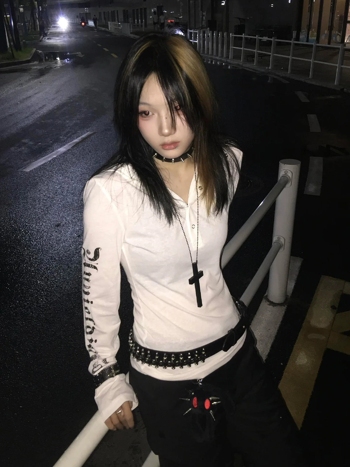 Seeslim Graphic Letter Hooded Long Sleeve product detail