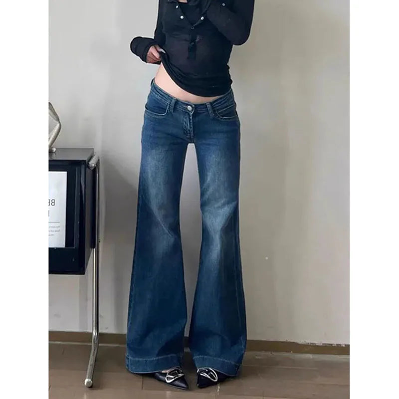 Dark Academia Goth Flare Leggings