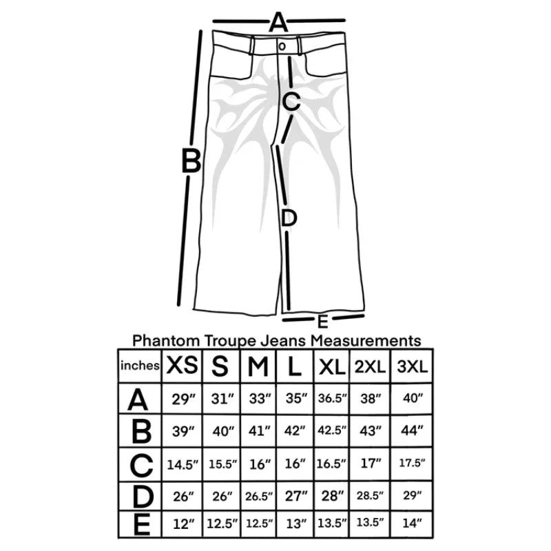 Spider Patch Mopping Jeans product detail