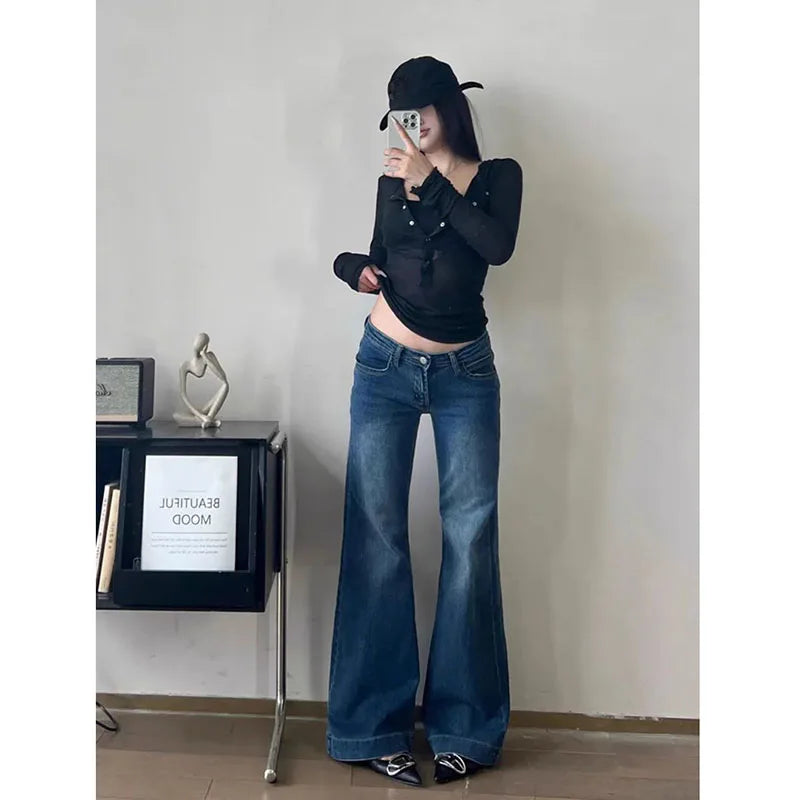 Dark Academia Goth Flare Leggings