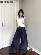 Chic Y2K Wide-Leg Jeans