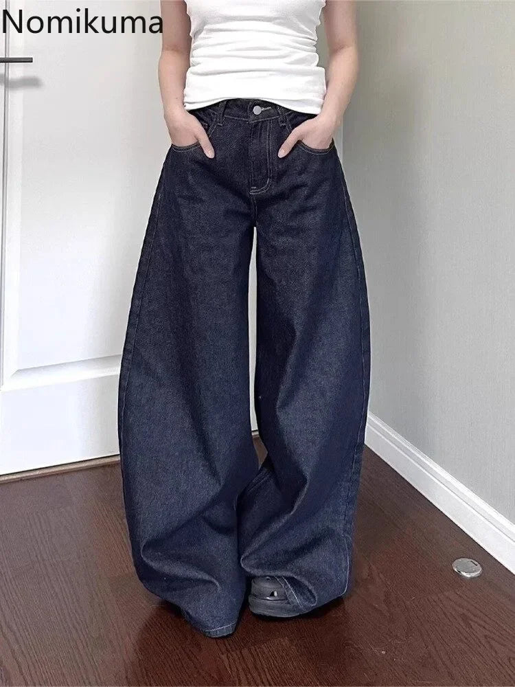 Chic Y2K Wide-Leg Jeans