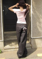 2026 Women's Denim Jeans Y2K Wide Fit product detail