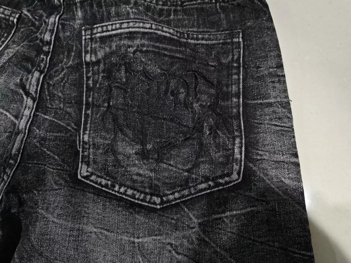 Spider Patch Mopping Jeans product detail