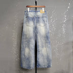 IEFB Distressed Curved Knife Jeans product detail