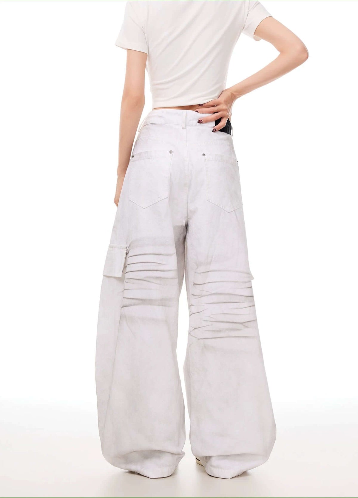 Y2K- Star Patch Cargo Pants — image 3