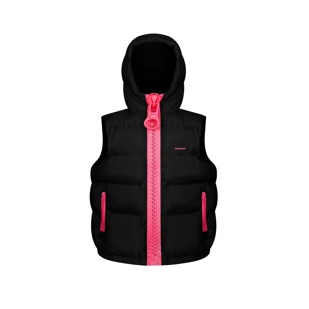 Oversized Zip-Up Puffer Vest — image 2