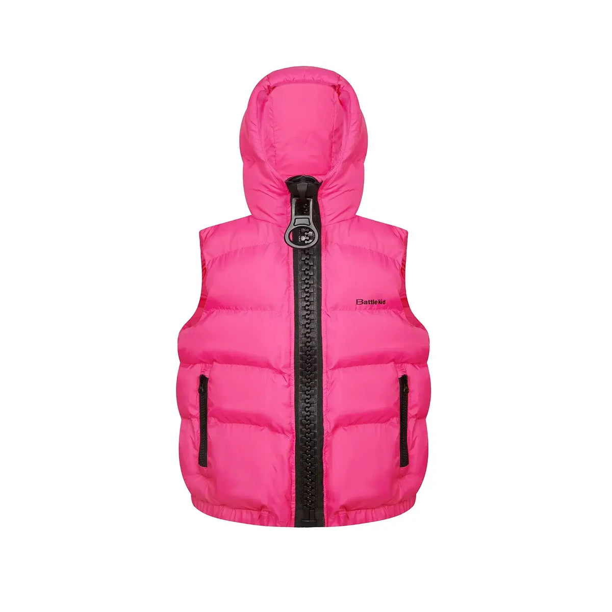 Oversized Zip-Up Puffer Vest — image 5