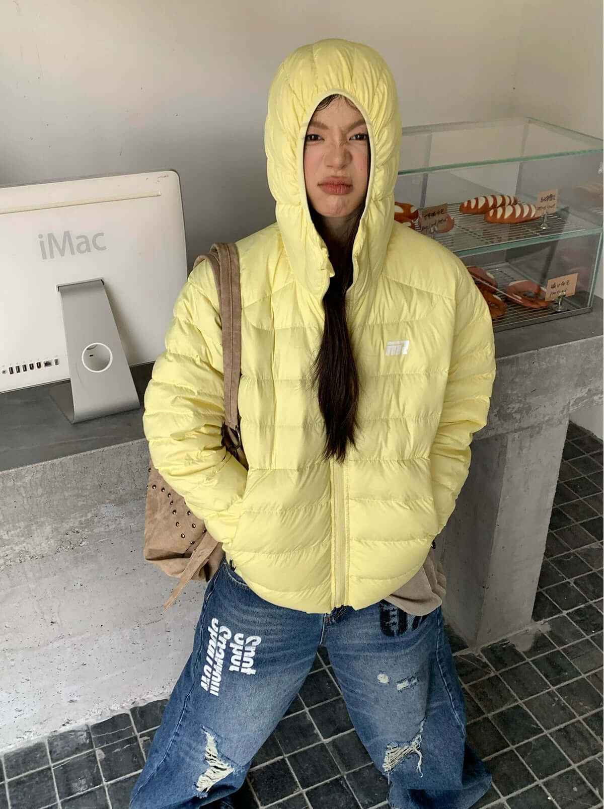 Unisex Hooded Lightweight Down Jacket — image 5