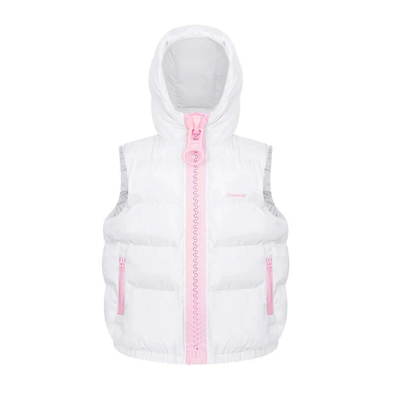 Oversized Zip-Up Puffer Vest — image 1